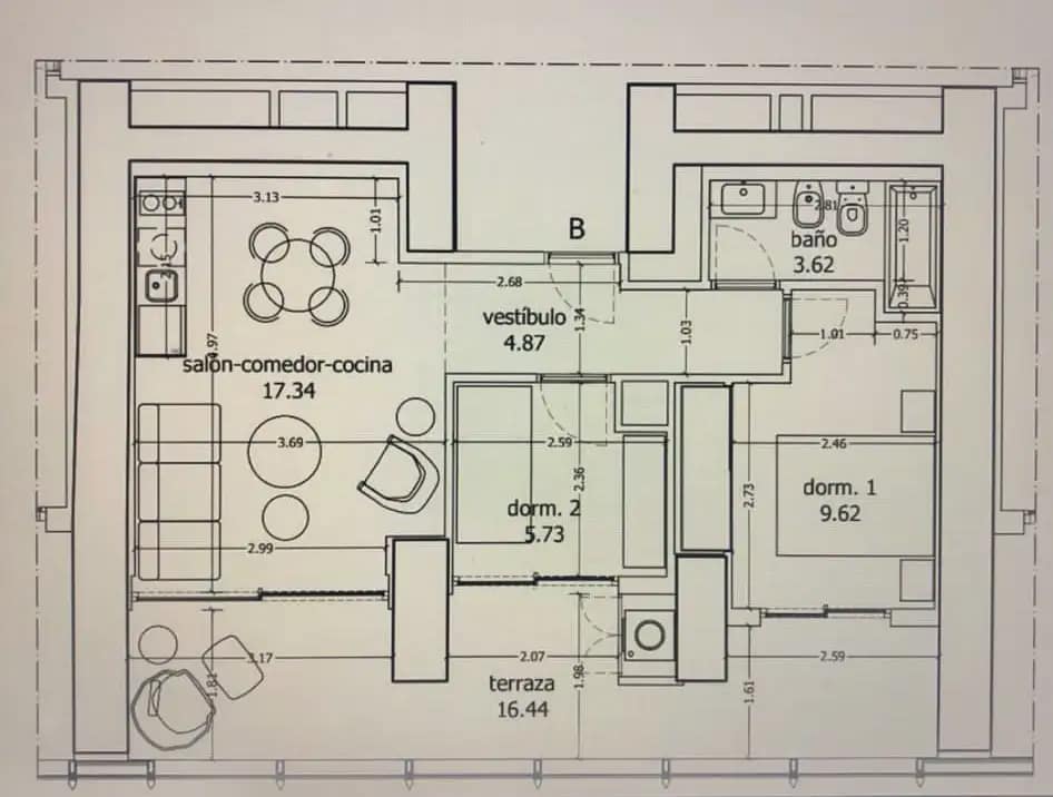 2 soveværelse Lejlighed til salg i Benidorm med swimmingpool garage - € 395.000 (Ref: 9953454)