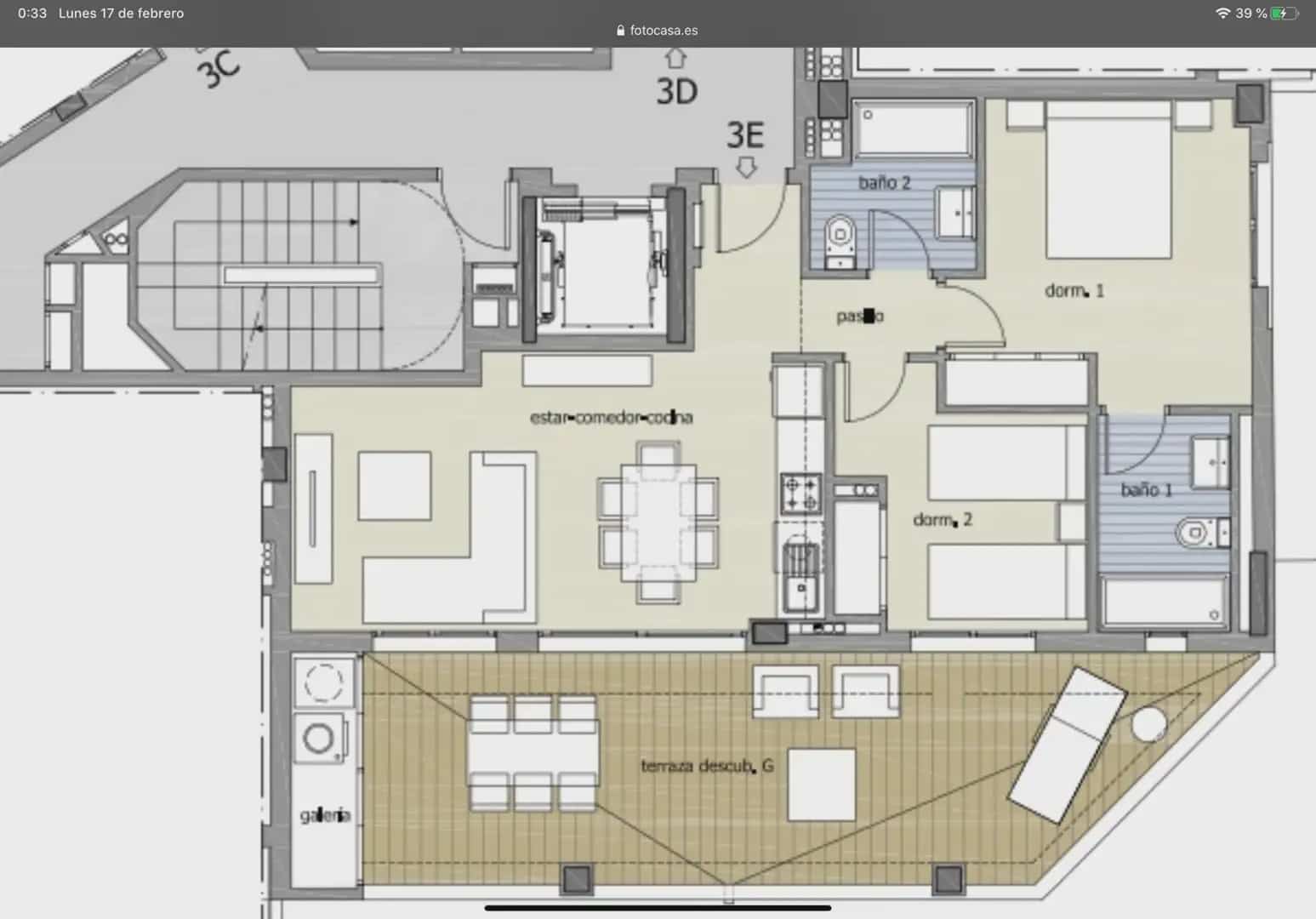 Ático de 2 habitaciones en San Vicente / Sant Vicent del Raspeig en venta con garaje - 299.000 € (Ref: 9974530)