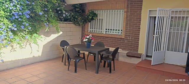 Bungalow de 4 habitaciones en Cabo de las Huertas, Alicante / Alacant ciudad en alquiler con piscina garaje - 1.800 € (Ref: 9999484)
