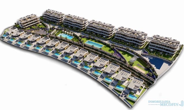 2 sypialnia Apartament na sprzedaż w Balcón de Finestrat - Terra Marina, Finestrat z basenem garażem - 375 000 € (Ref: 9674621)