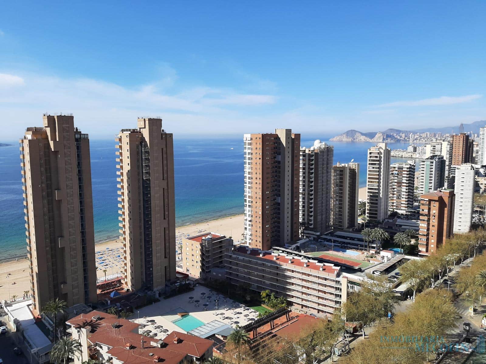 1 quarto Apartamento para venda em Benidorm com piscina - 315 000 € (Ref: 9674623)