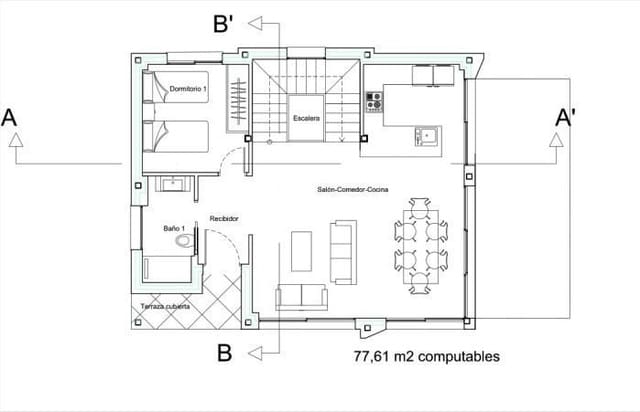 3 bedroom Villa for sale in Platja Vila Joiosa - Platja de Torres, La Villajoyosa / Vila Joiosa with pool - € 685,000 (Ref: 7271990)