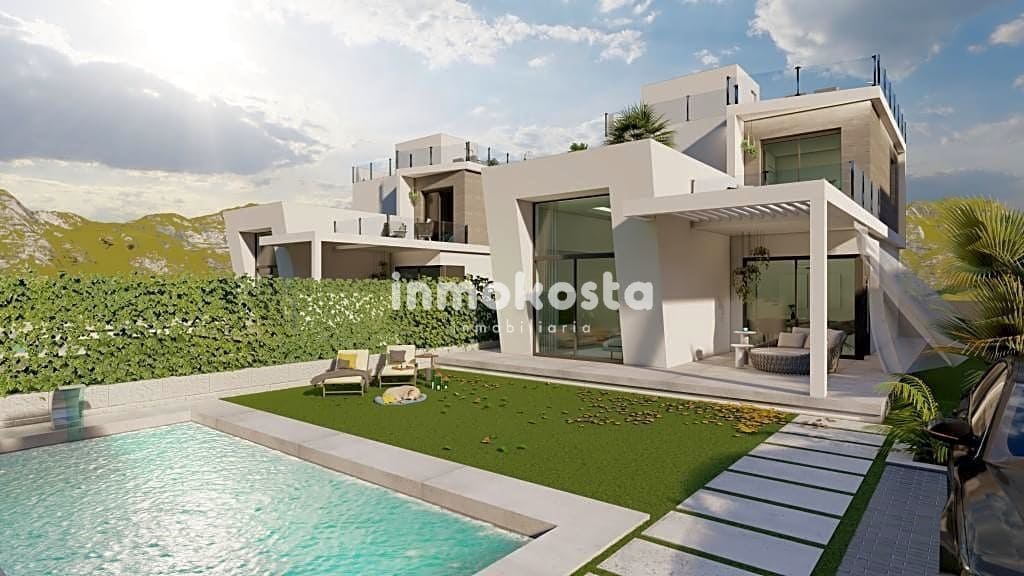 3 soveværelse Villa til salg i Finestrat med swimmingpool - € 549.000 (Ref: 7797040)