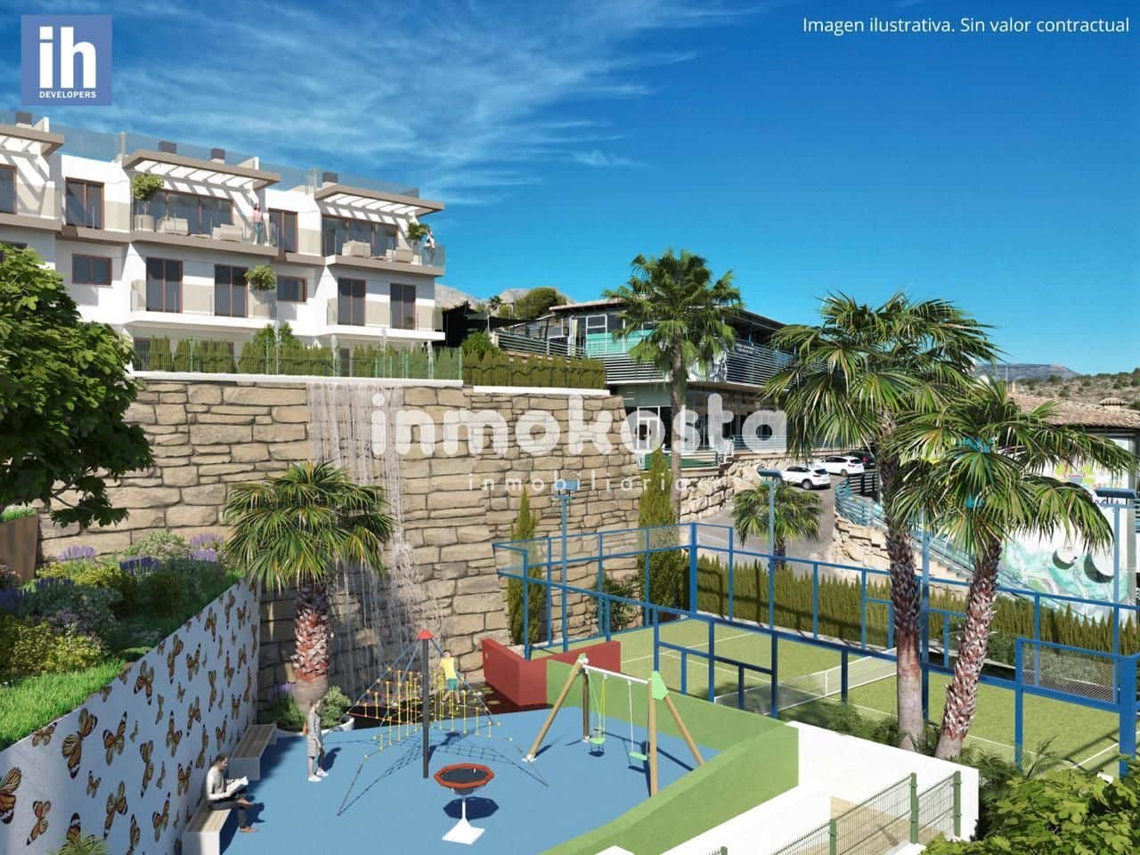 4 Zimmer Villa zu verkaufen in La Nucia mit Pool Garage - 427.000 € (Ref: 8093526)