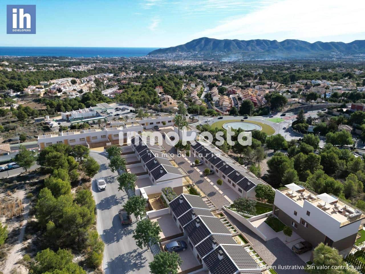 4 Zimmer Villa zu verkaufen in La Nucia mit Pool Garage - 427.000 € (Ref: 8093526)