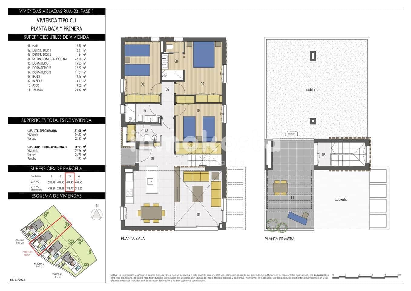 Chalet de 3 habitaciones en Finestrat en venta con piscina - 595.000 € (Ref: 9618000)