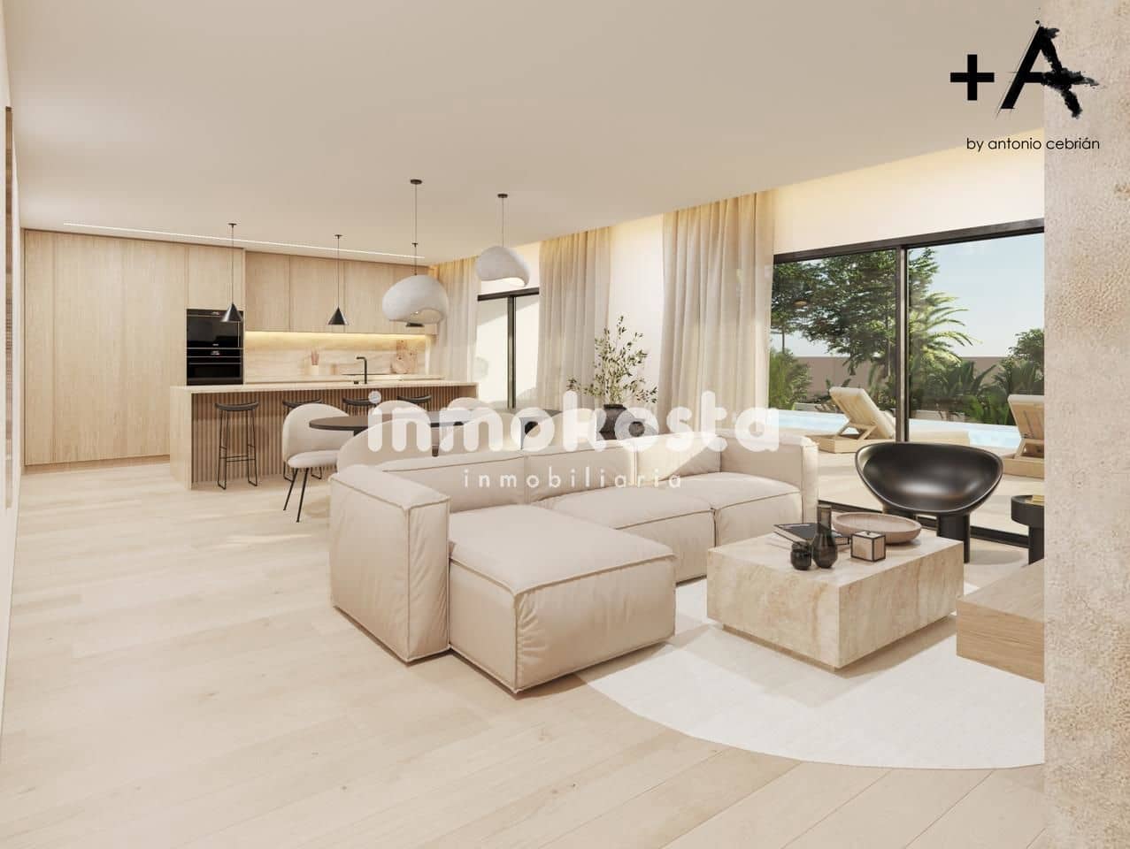 3 soveværelse Villa til salg i Polop med swimmingpool - € 699.000 (Ref: 9618004)