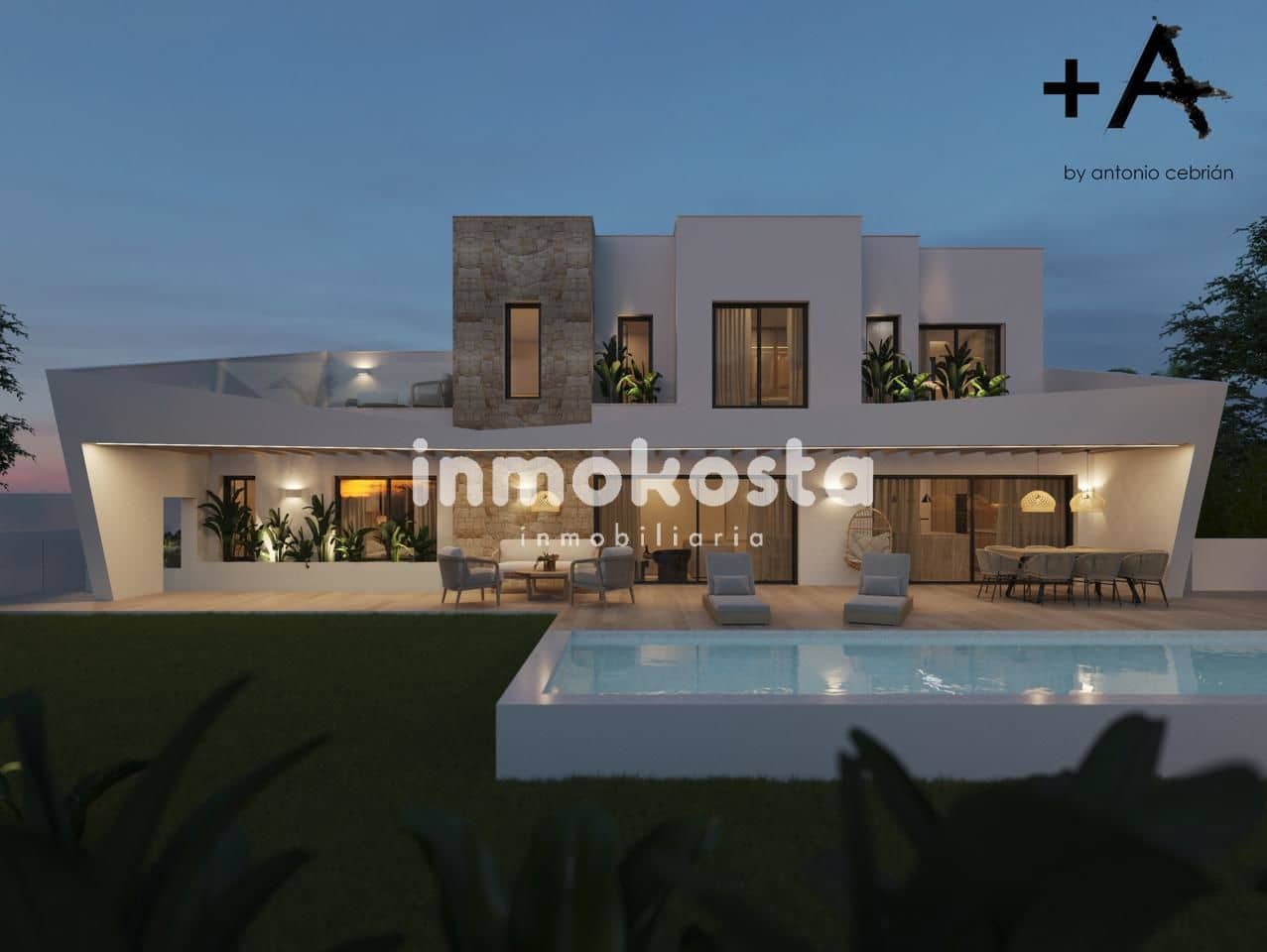 3 soveværelse Villa til salg i Polop med swimmingpool - € 699.000 (Ref: 9618004)