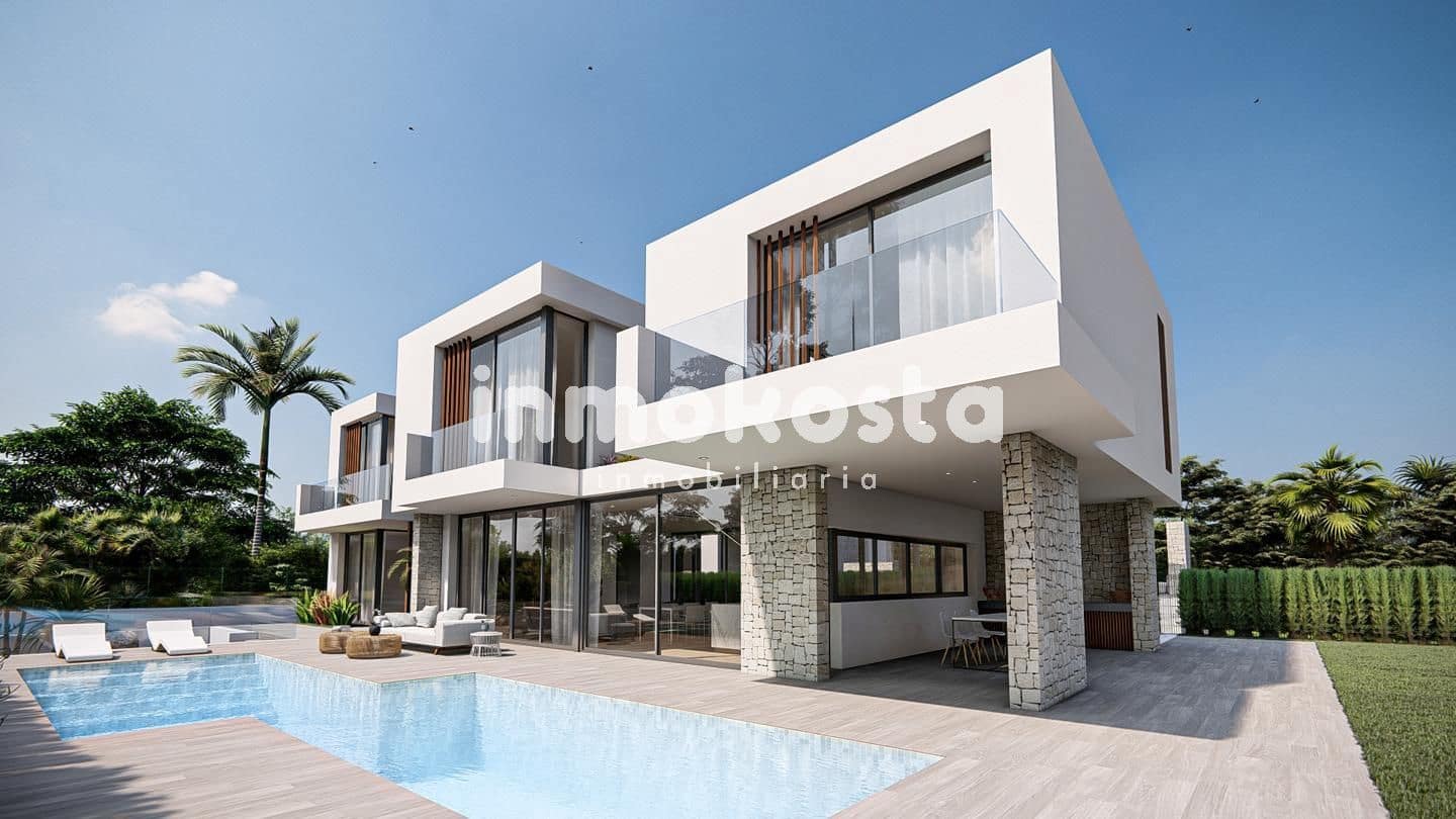 4 bedroom Villa for sale in Alfaz del Pi / L'Alfas del Pi with pool garage - € 1,795,000 (Ref: 9618011)