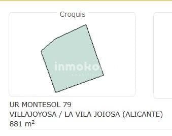 Byggetomt til salgs i El Secanet - Hacienda del Sol, La Villajoyosa / Vila Joiosa - € 360 000 (Ref: 9618046)