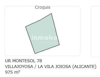 Byggetomt til salgs i La Villajoyosa / Vila Joiosa - € 360 000 (Ref: 9618046)