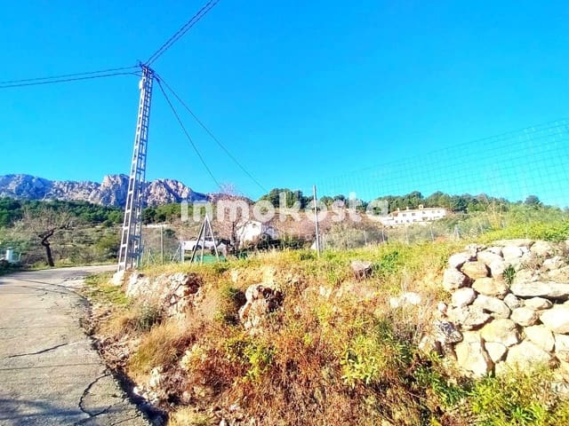 Rakentamaton maa myytävänä paikassa Benimantell - 35 000 € (Ref: 9618047)