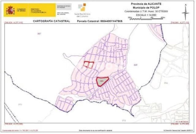 Terrain à Bâtir à vendre à Polop - 1 605 500 € (Ref: 9653343)