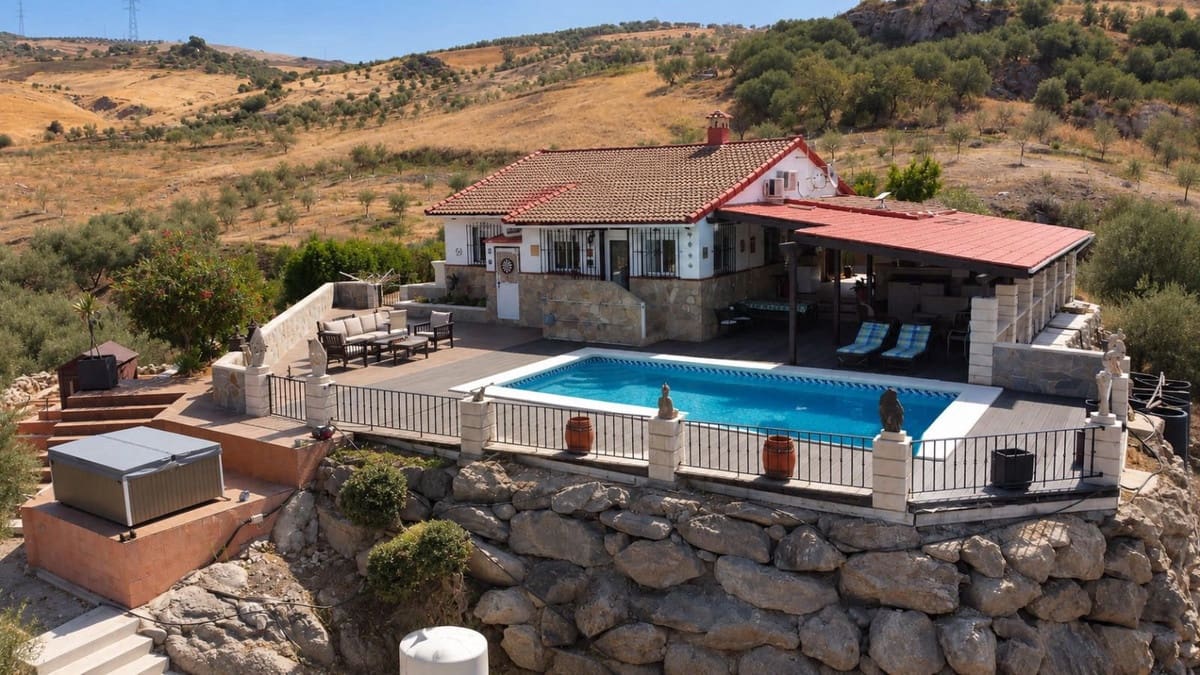 3 Zimmer Finca/Landgut zu verkaufen in Valle de Abdalajis mit Pool Garage - 345.000 € (Ref: 10081827)