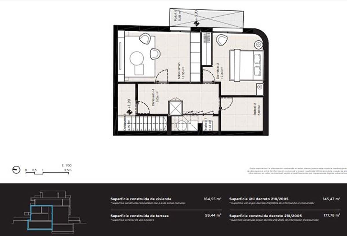 Apartamento de 4 habitaciones en Málaga ciudad en venta con garaje - 1.480.000 € (Ref: 8410148)