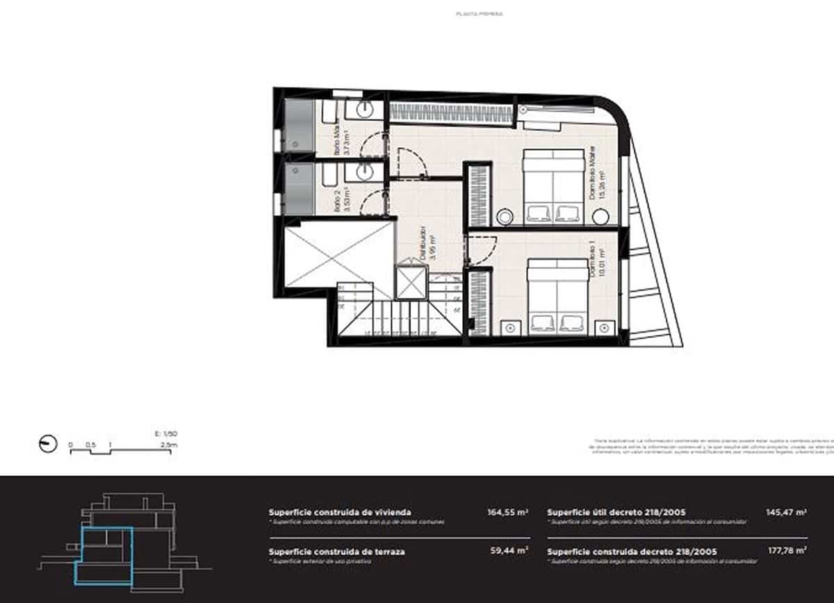 Apartamento de 4 habitaciones en Málaga ciudad en venta con garaje - 1.480.000 € (Ref: 8410148)