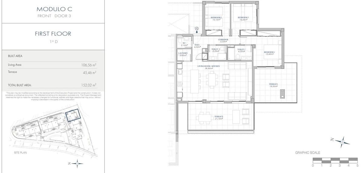 3 soverom Leilighet til salgs i Fuengirola med svømmebasseng garasje - € 695 000 (Ref: 8410165)
