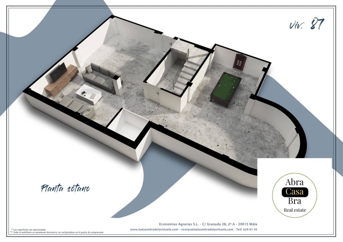 3 soveværelse Villa til salg i Vinuela - € 315.000 (Ref: 8410597)