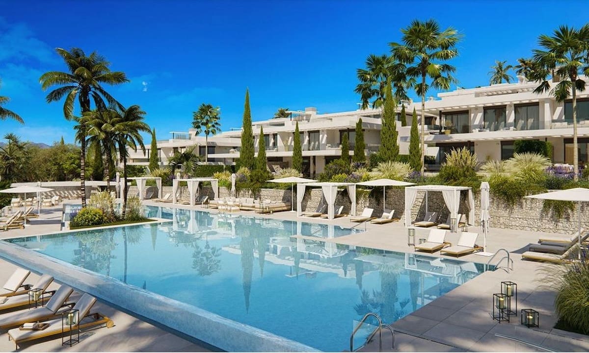 3 Zimmer Doppelhaus zu verkaufen in Marbella mit Pool Garage - 1.190.000 € (Ref: 8410602)