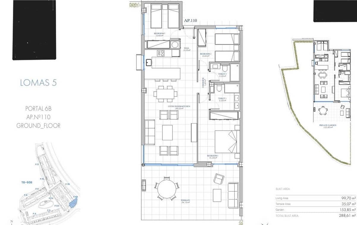 3 sovrum Lägenhet till salu i Fuengirola med pool garage - 695 000 € (Ref: 8410612)