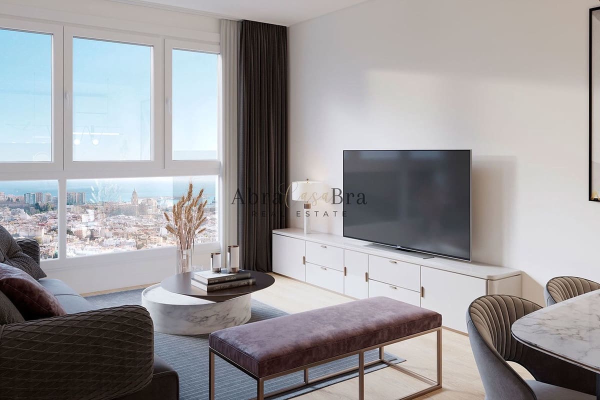 2 slaapkamer Appartement te koop in Malaga stad met zwembad garage - € 354.000 (Ref: 8410644)