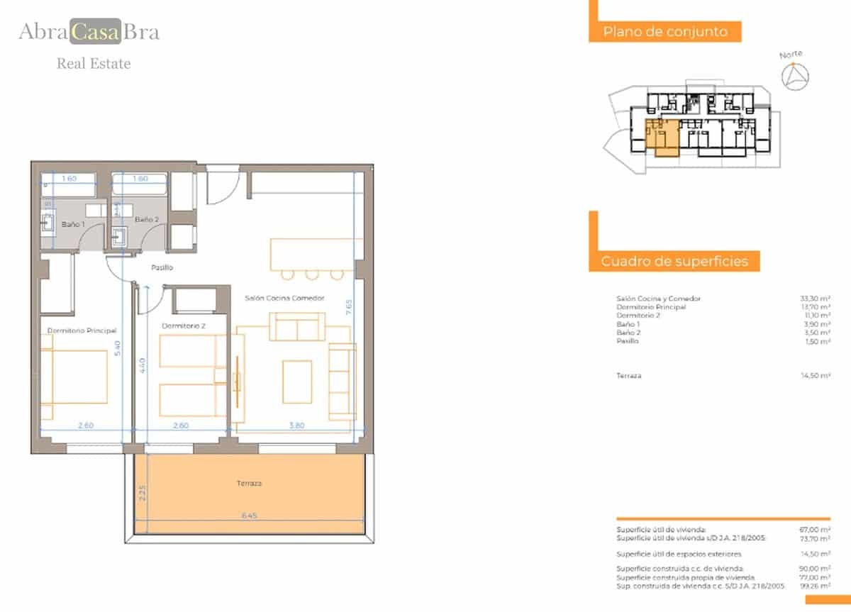 2 sovrum Lägenhet till salu i Mijas med pool garage - 330 800 € (Ref: 8410649)