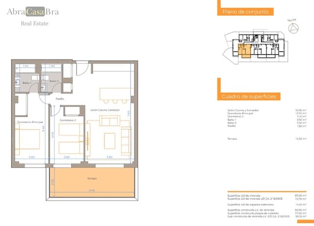 2 sovrum Lägenhet till salu i Mijas med pool garage - 330 800 € (Ref: 8410649)