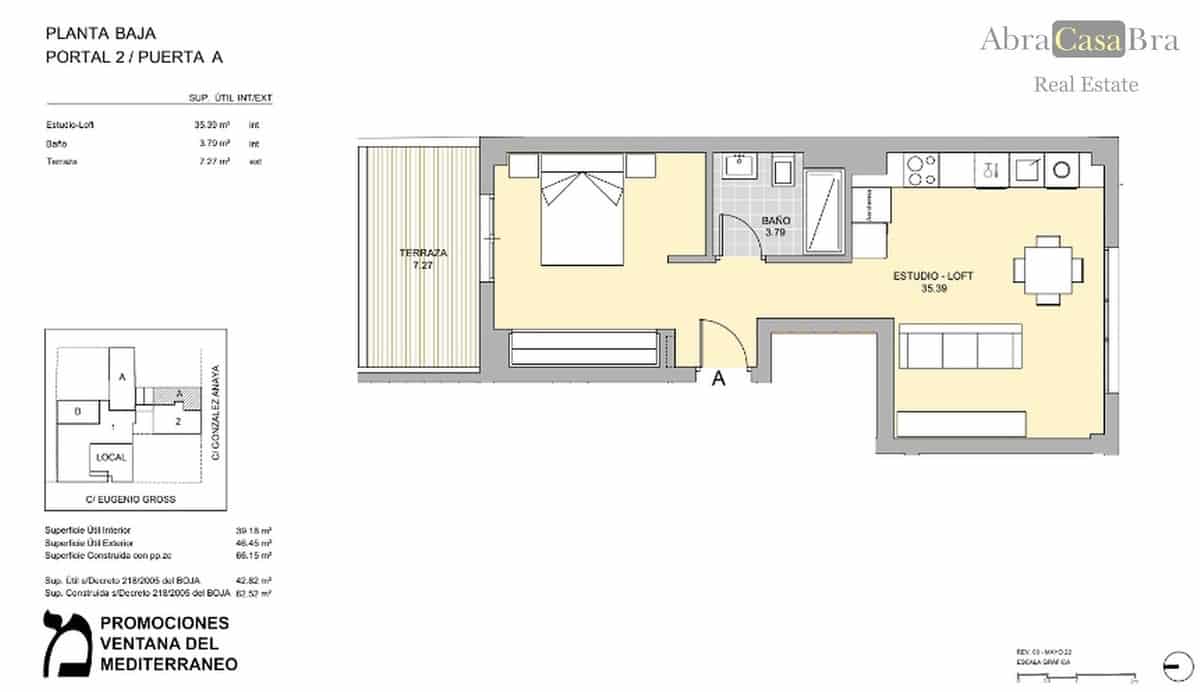 2 bedroom Apartment for sale in Malaga city with pool garage - € 450,000 (Ref: 8410670)