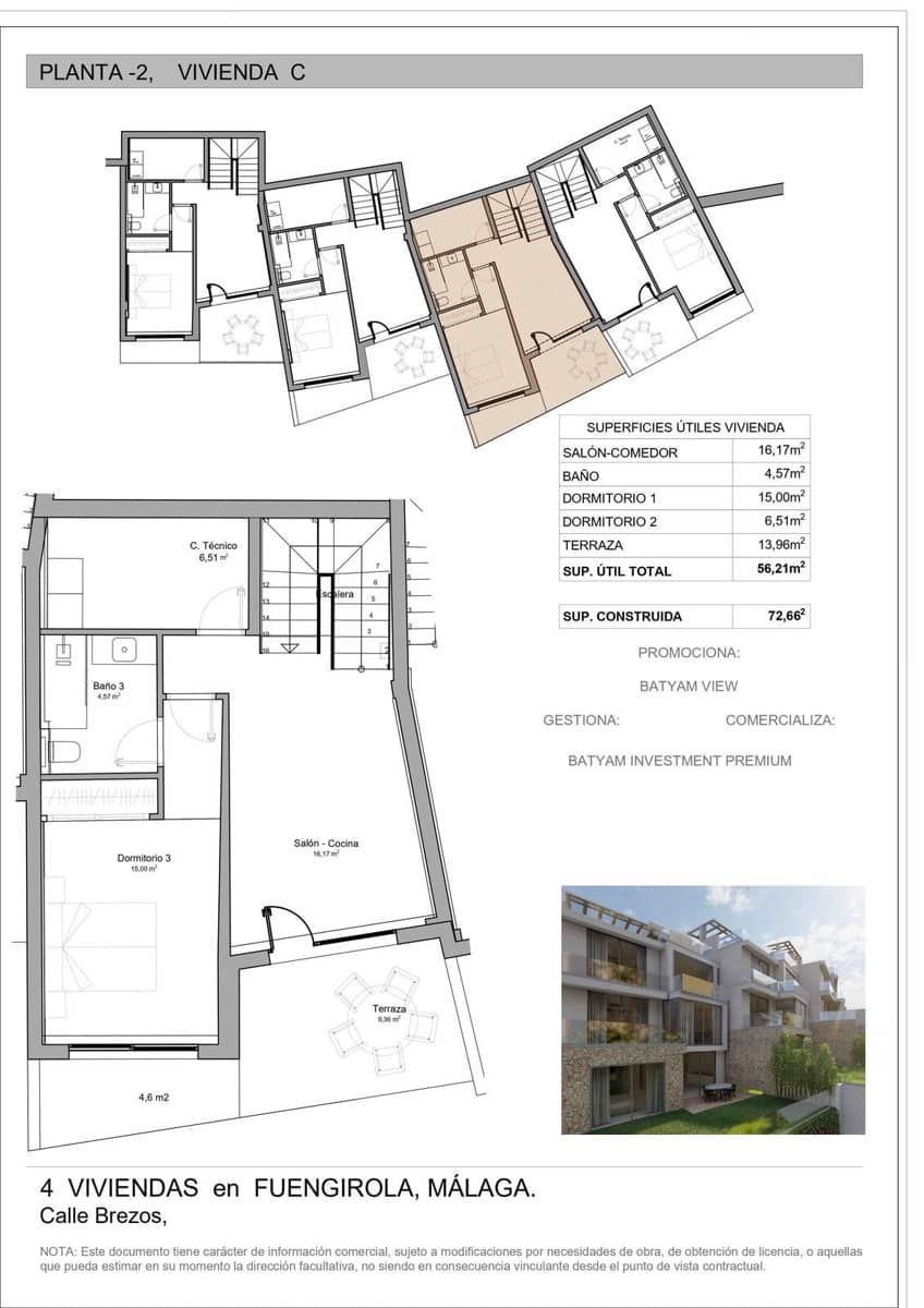 3 soveværelse Byhus til salg i Fuengirola med swimmingpool garage - € 479.000 (Ref: 8476687)