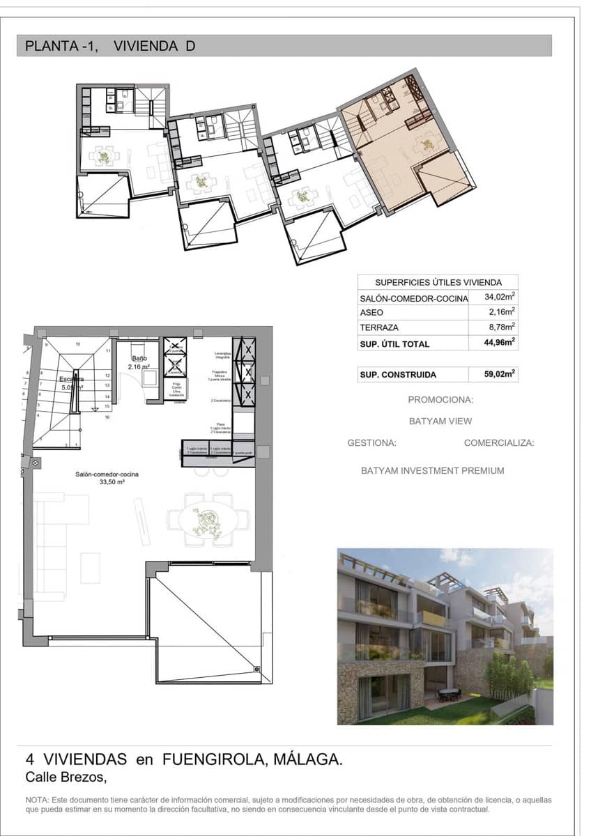 3 soveværelse Byhus til salg i Fuengirola med swimmingpool garage - € 479.000 (Ref: 8476687)