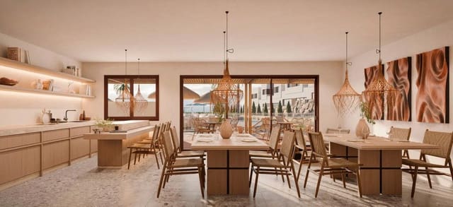 3 soverom Kjedet enebolig til salgs i Mijas med svømmebasseng garasje - € 398 000 (Ref: 8580949)