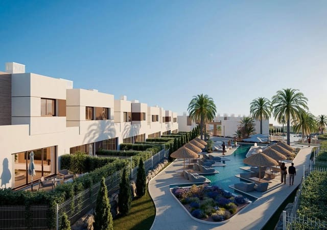 3 soverom Kjedet enebolig til salgs i Mijas med svømmebasseng garasje - € 398 000 (Ref: 8580949)