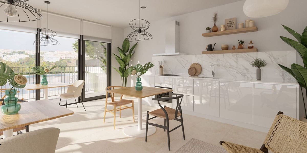 2 sovrum Lägenhet till salu i Mijas Costa med pool garage - 465 500 € (Ref: 8626065)