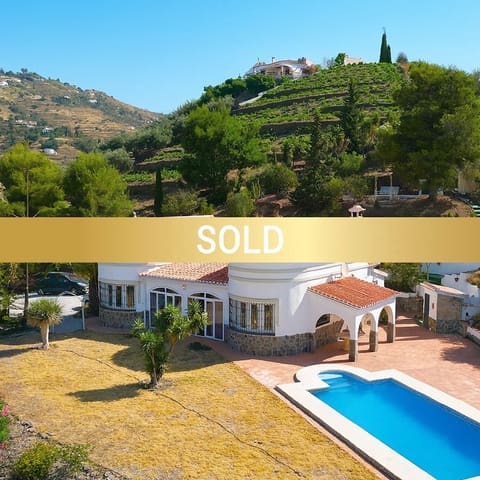 3 bedroom Villa for sale in Cómpeta with pool garage - € 420,000 (Ref: 9113802)