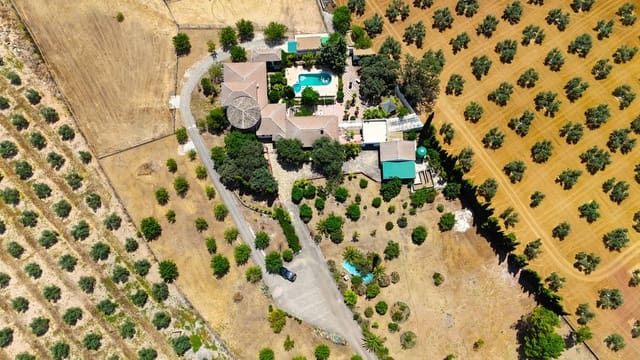 5 soveværelse Finca/Landehus til salg i Villanueva de Tapia med swimmingpool garage - € 595.000 (Ref: 9117295)