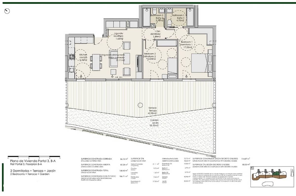 Apartamento de 2 habitaciones en Torre del Mar en venta con piscina garaje - 420.000 € (Ref: 9166606)