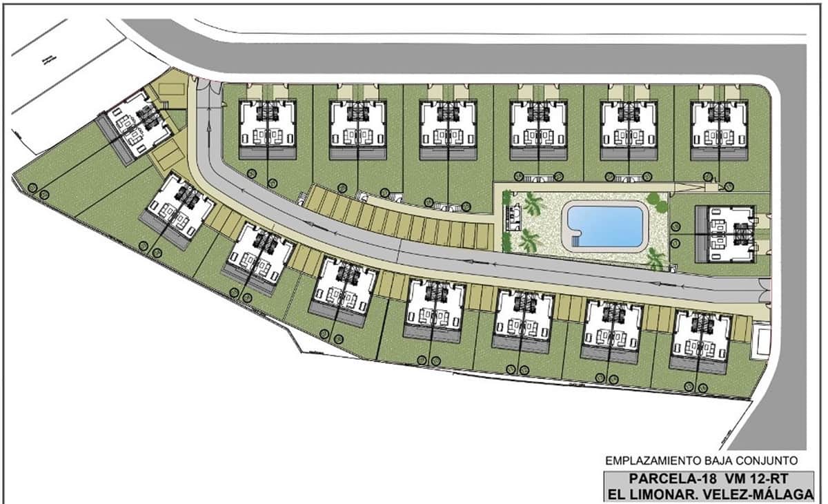 3 quarto Moradia Geminada para venda em Velez-Malaga com piscina garagem - 399 950 € (Ref: 9218584)