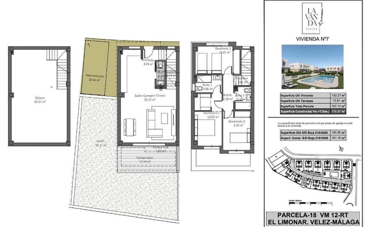 3 quarto Moradia Geminada para venda em Velez-Malaga com piscina garagem - 399 950 € (Ref: 9218584)