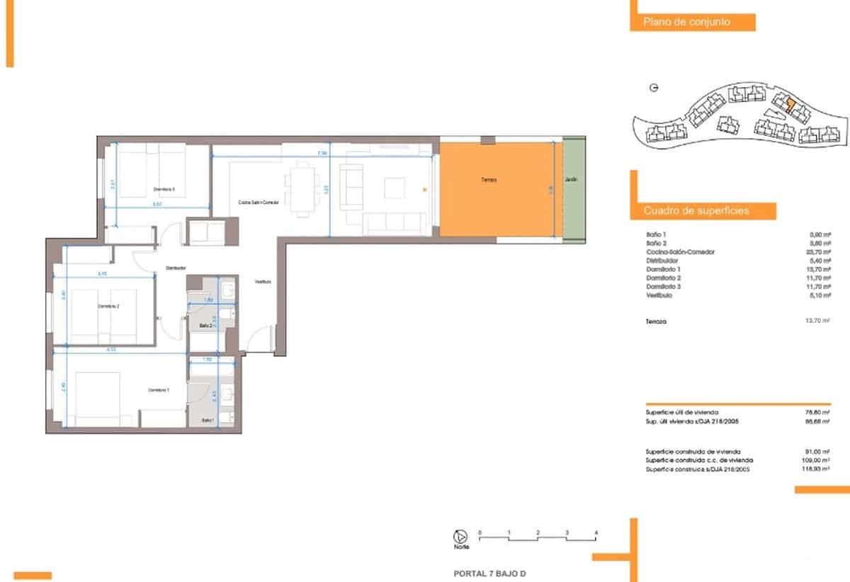 3 sovrum Lägenhet till salu i Caleta de Velez med pool garage - 336 490 € (Ref: 9449940)