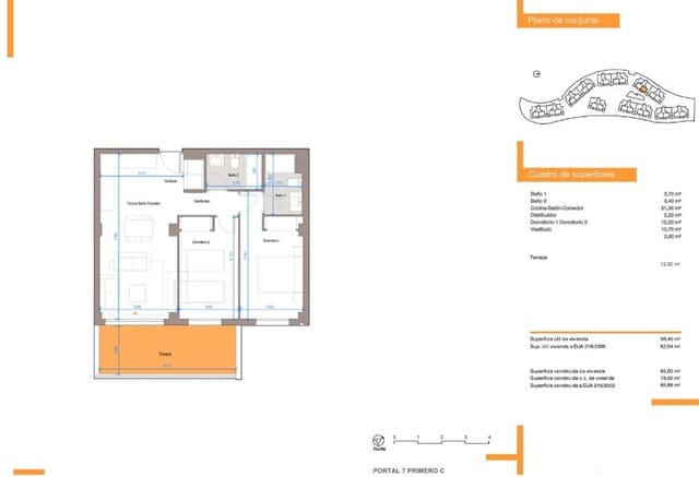 2 sovrum Lägenhet till salu i Caleta de Vélez, Vélez-Málaga med pool garage - 296 010 € (Ref: 9449941)