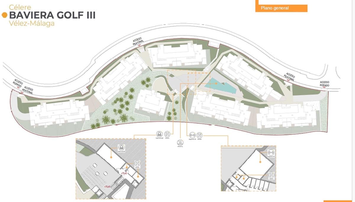 2 sovrum Lägenhet till salu i Caleta de Velez med pool garage - 296 010 € (Ref: 9449941)