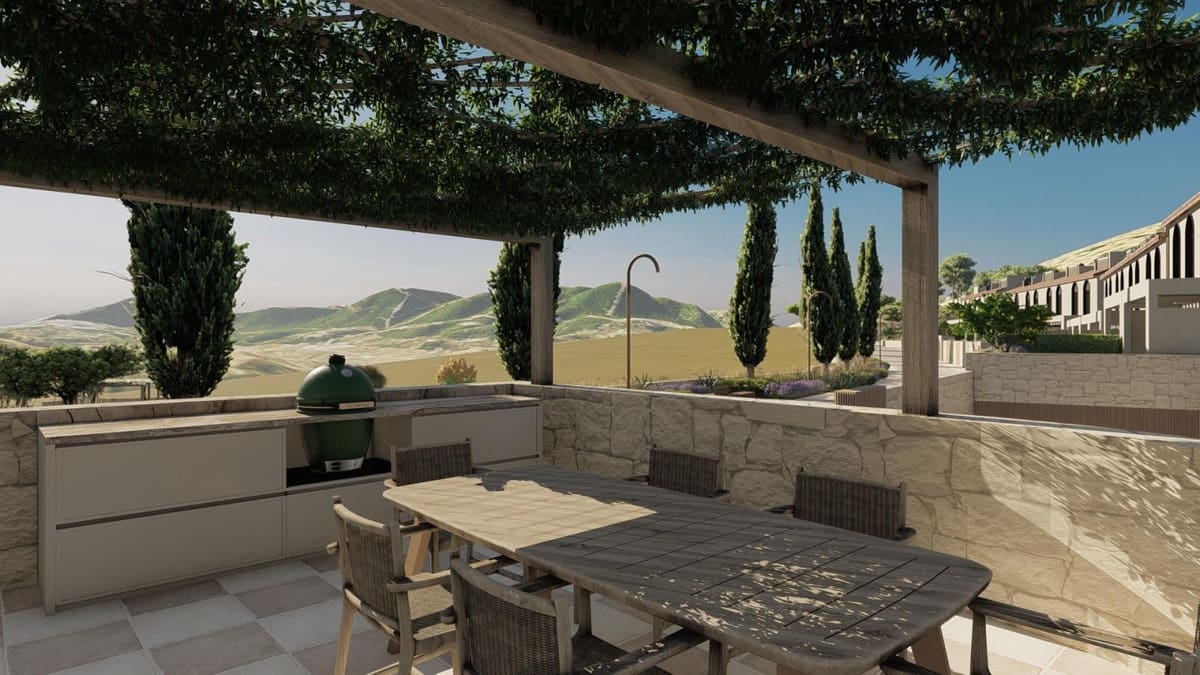 3 bedroom Townhouse for sale in Guaro with pool - € 725,000 (Ref: 9731387)