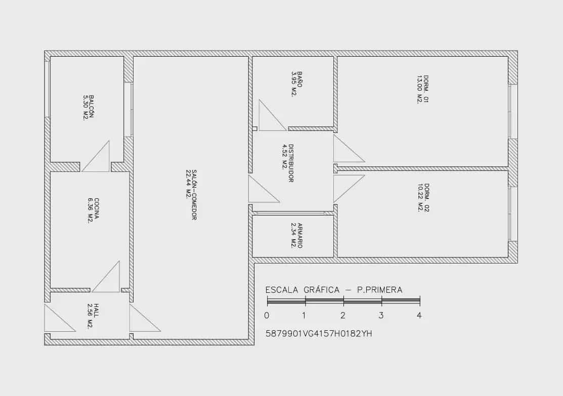 2 chambre Appartement à vendre à Grenade ville avec garage - 195 000 € (Ref: 10165460)