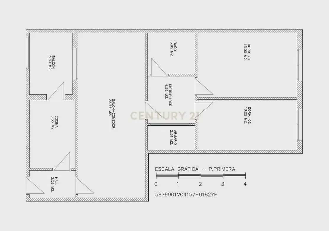 2 chambre Appartement à vendre à Grenade ville avec garage - 195 000 € (Ref: 10165460)