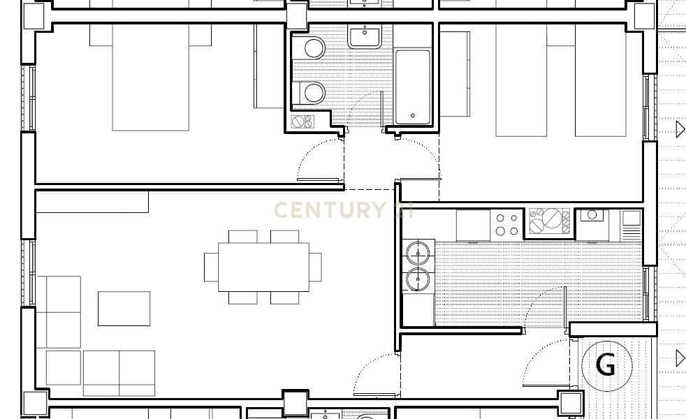 2 soverom Leilighet til salgs i Las Gabias med svømmebasseng - € 134 900 (Ref: 9340392)