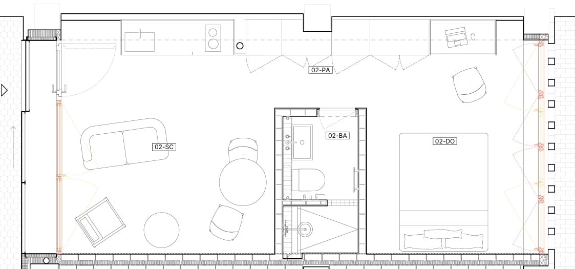 Estudio de 1 habitación en Granada ciudad en alquiler - 675 € (Ref: 9348684)