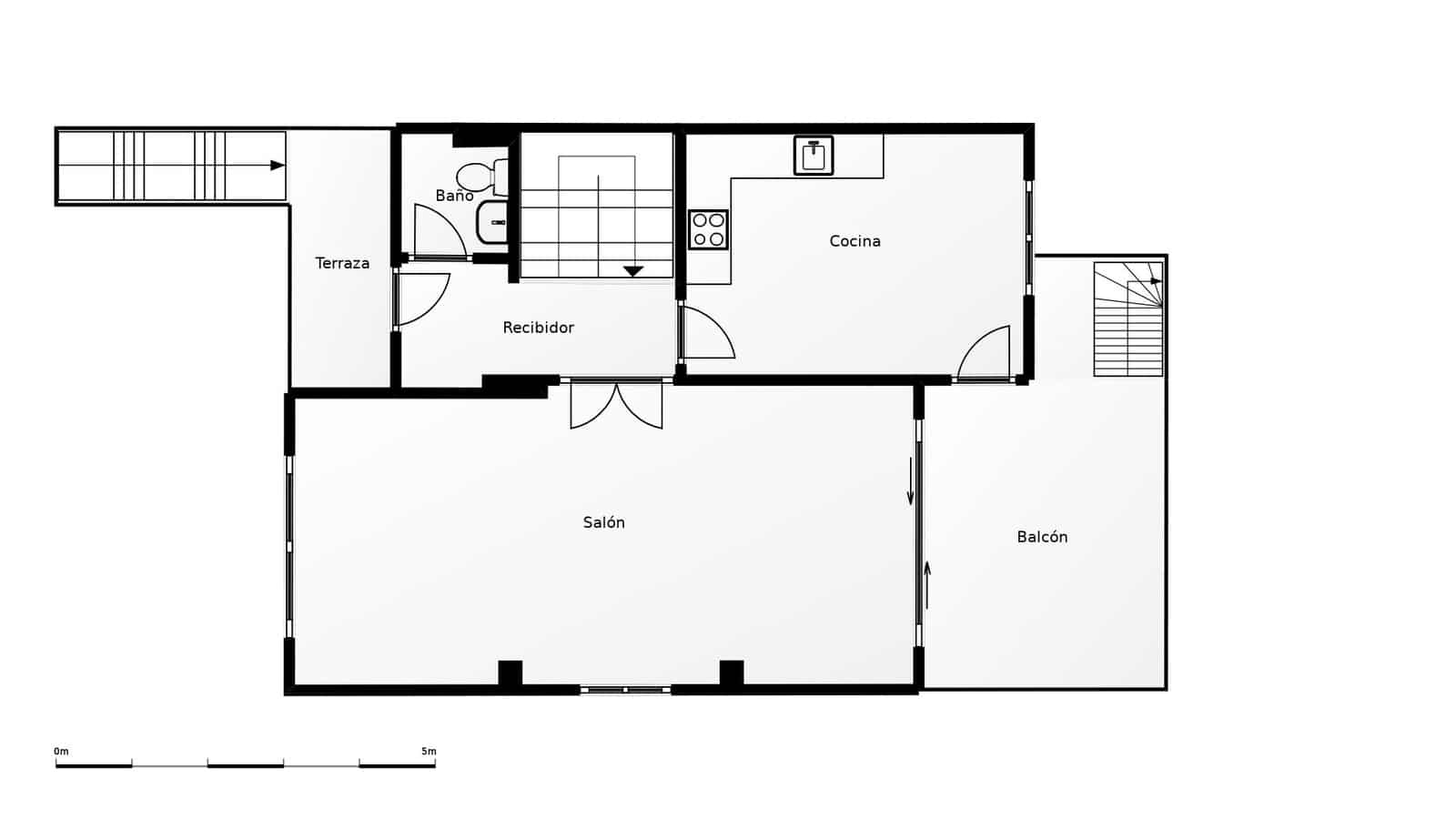 4 soveværelse Lejlighed til salg i Monachil med garage - € 290.000 (Ref: 9363224)