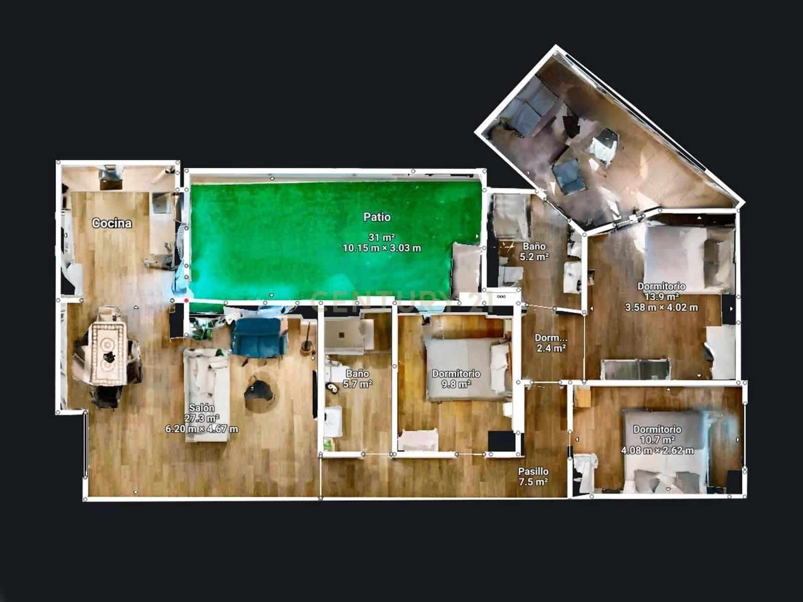 3 soverom Leilighet til salgs i Granada by med svømmebasseng - € 469 000 (Ref: 9449872)