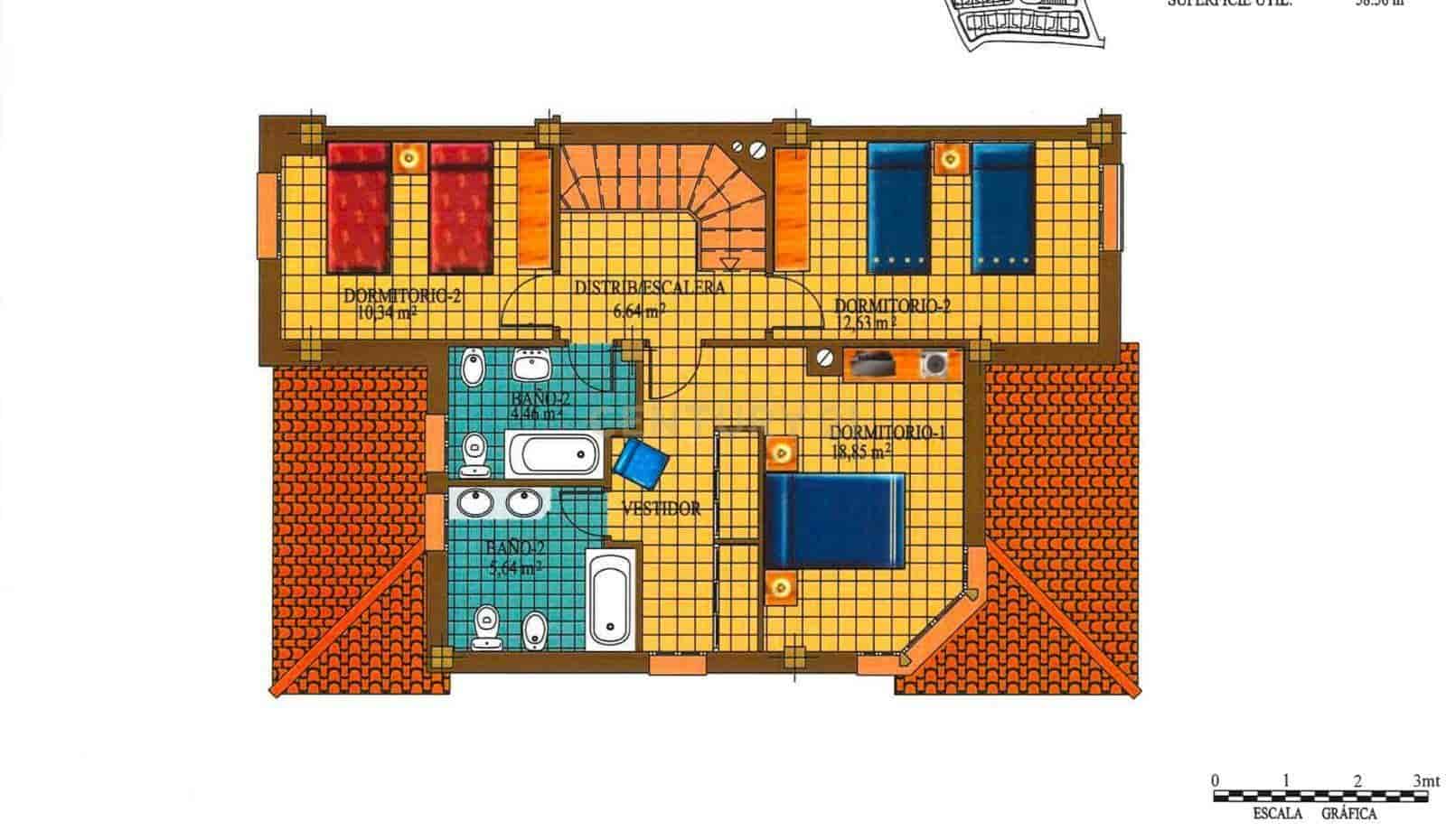5 quarto Moradia Geminada para venda em La Zubia com piscina garagem - 365 000 € (Ref: 9453433)