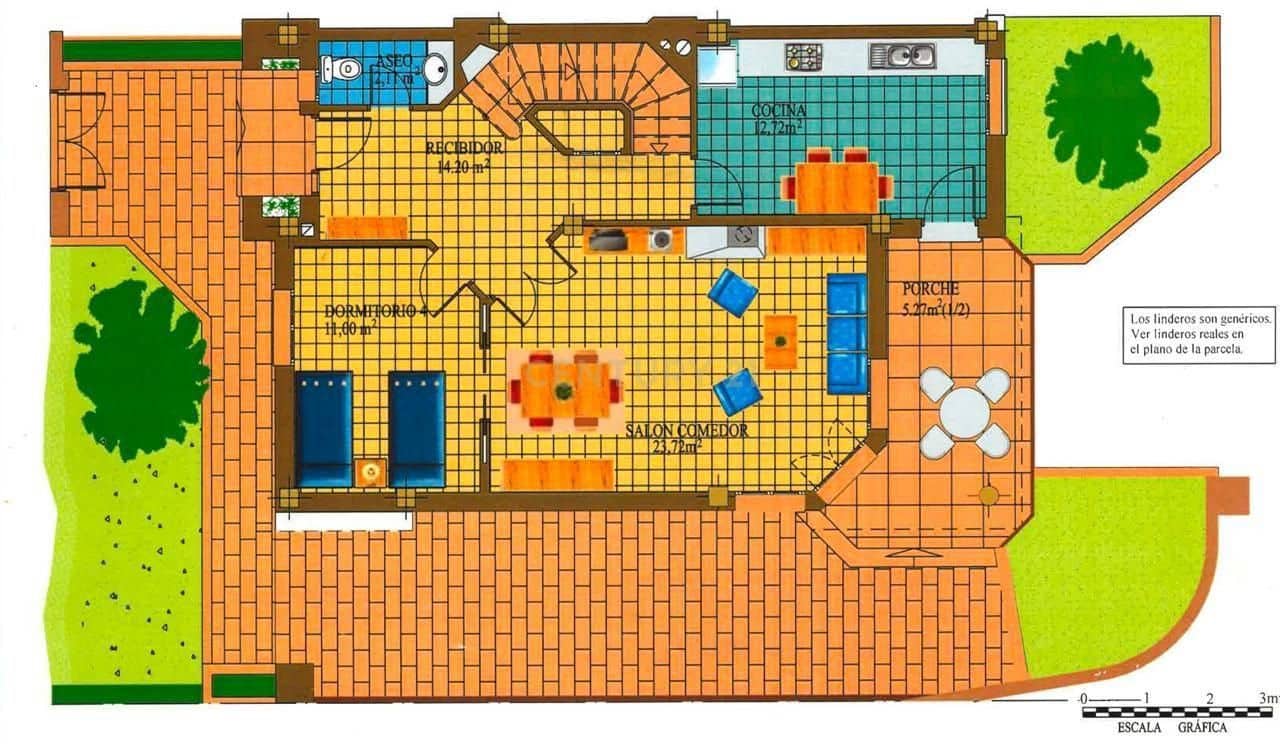 5 quarto Moradia Geminada para venda em La Zubia com piscina garagem - 365 000 € (Ref: 9453433)